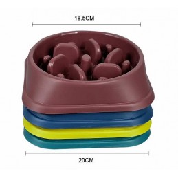 Acquista BAUMOOD Ciotola per Cani Anti Ingozzamento soffocamento Gialla con riferimento BM244 della ditta BAUMOOD