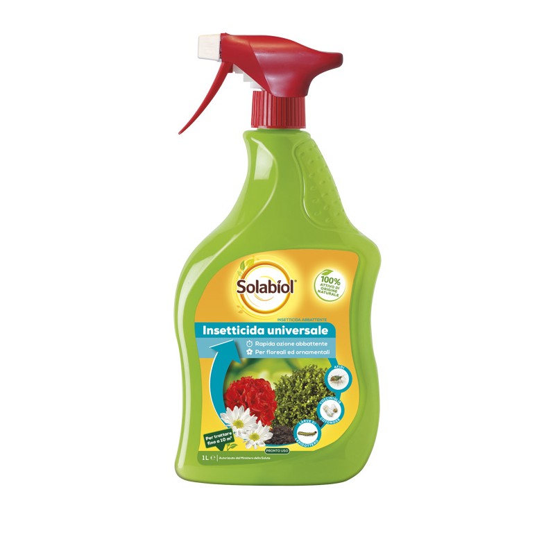 Acquista Solabiol Insetticida Abbattente PFnPO x 1 lt SBM a base di piretro con riferimento 84107409 della ditta SBM life science