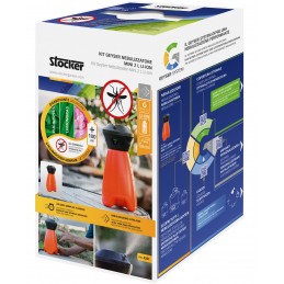 Acquista Geyser Nebulizzatore Mini 2 L Li-Ionsistema antizanzara portatile stocker con riferimento 420 della ditta Stocker