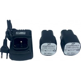 Acquista Potatore Elettrico a Batteria Argon 1 k600 con lama da 15 cm e 2 batterie con riferimento K600 della ditta KOMIPROTECT