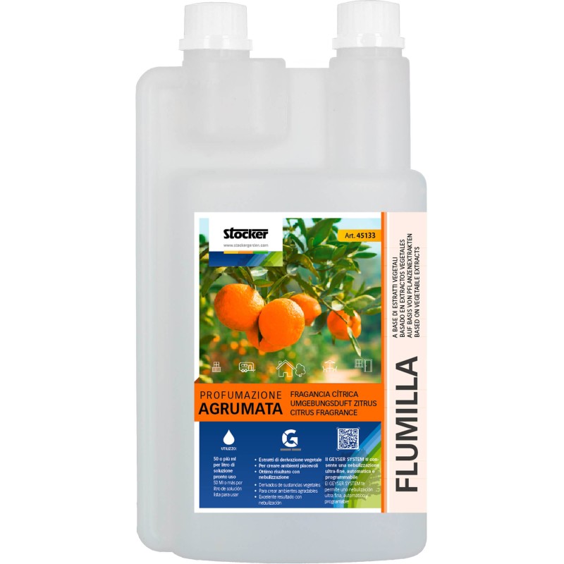 Acquista Flumilla - profumazione agrumata per Giardini e ambienti esterni Stocker con riferimento 45133 della ditta Stocker