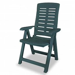 Acquista Sedie Reclinabili da Giardino 4 pz in Plastica Verdi con riferimento GHV-275069 della ditta GARDENHOME