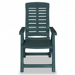 Acquista Sedie Reclinabili da Giardino 4 pz in Plastica Verdi con riferimento GHV-275069 della ditta GARDENHOME