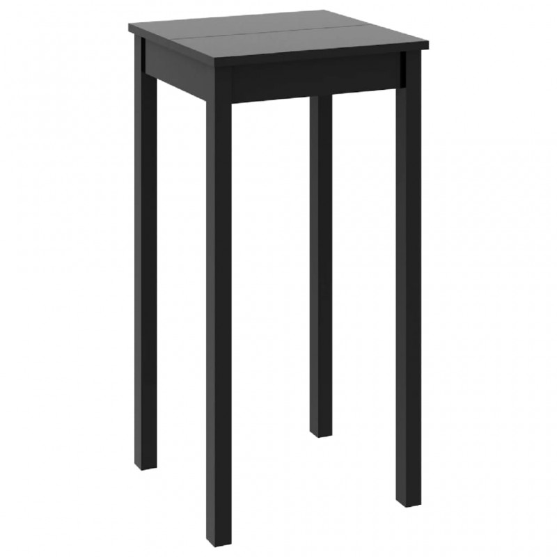 Acquista Tavolo da Bar in MDF Nero 55x55x107 cm con riferimento GHV-240379 della ditta 