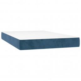 Acquista Giroletto a Molle con Materasso Blu Scuro 120x200 cm in Velluto con riferimento GHV-3141417 della ditta 