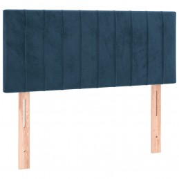 Acquista Giroletto a Molle con Materasso Blu Scuro 120x200 cm in Velluto con riferimento GHV-3141417 della ditta 