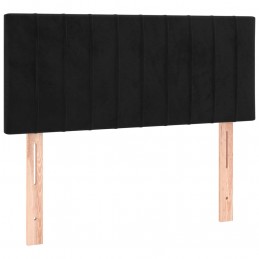 Acquista Giroletto a Molle con Materasso Nero 80x200 cm in Velluto con riferimento GHV-3141391 della ditta 