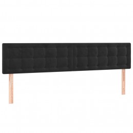Acquista Giroletto a Molle con Materasso Nero 200x200 cm in Velluto con riferimento GHV-3141565 della ditta 