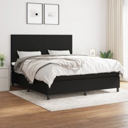 Acquista Giroletto a Molle con Materasso Nero 180x200 cm in Tessuto con riferimento GHV-3141635 della ditta 