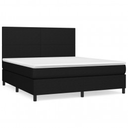 Acquista Giroletto a Molle con Materasso Nero 180x200 cm in Tessuto con riferimento GHV-3141635 della ditta 