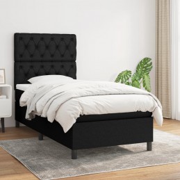 Acquista Giroletto a Molle con Materasso Nero 80x200 cm inTessuto con riferimento GHV-3141971 della ditta 