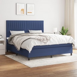 Acquista Giroletto a Molle con Materasso Blu 180x200 cm in Tessuto con riferimento GHV-3141959 della ditta 