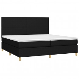 Acquista Giroletto a Molle con Materasso Nero 200x200 cm in Tessuto con riferimento GHV-3142203 della ditta 