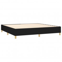 Acquista Giroletto a Molle con Materasso Nero 200x200 cm in Tessuto con riferimento GHV-3142603 della ditta 
