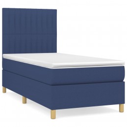 Acquista Giroletto a Molle con Materasso Blu 90x190 cm in Tessuto con riferimento GHV-3142463 della ditta 