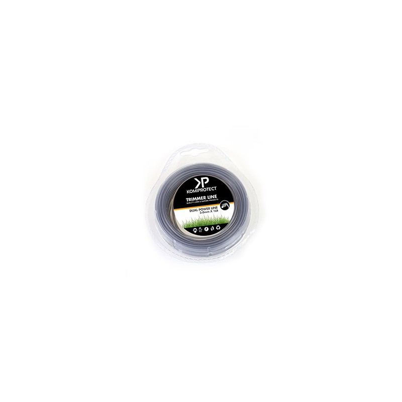 Acquista Quadrato 3,5 mm x 18 mt 0,5 LB Dual Power Line con riferimento K682 della ditta KOMIPROTECT