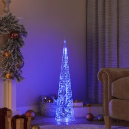 Acquista Cono di Luce LED Decorativo Acrilico Blu 90 cm con riferimento GHV-328961 della ditta 