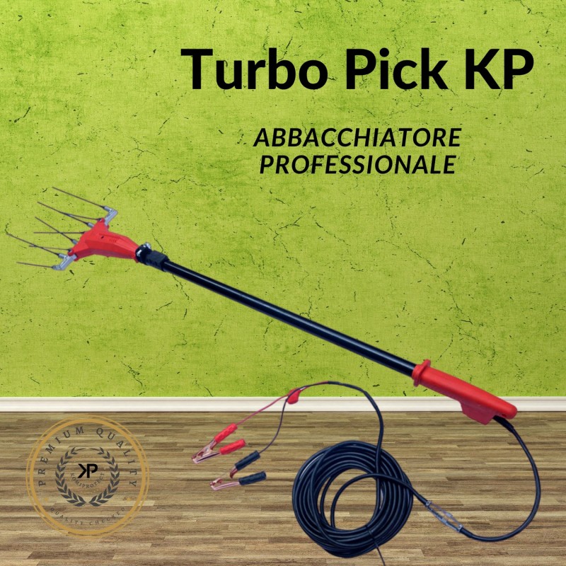 Acquista Abbacchiatore Elettrico a Batteria manico Telescopico 193-293 cm con riferimento K635 della ditta KOMIPROTECT