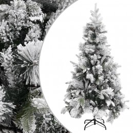 Acquista Albero di Natale con Neve Floccata e Pigne 225 cm PVC e PE con riferimento GHV-340532 della ditta 
