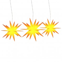 Acquista Illuminazioni Stella Moravia con LED 3pz Pieghevoli Gialle con riferimento GHV-356198 della ditta 