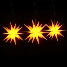 Acquista Illuminazioni Stella Moravia con LED 3pz Pieghevoli Gialle con riferimento GHV-356198 della ditta 