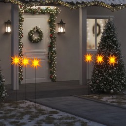 Acquista Luci Stella Moravia con Picchi LED 3pz Pieghevoli Gialle 35 cm con riferimento GHV-356201 della ditta 