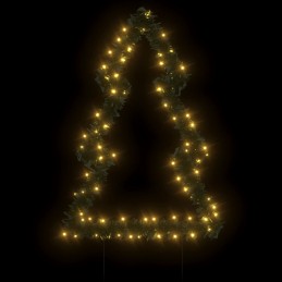 Acquista Decorazione Luminosa Natalizia con Picchetti Albero 80LED 60cm con riferimento GHV-357728 della ditta 