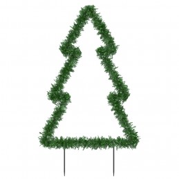 Acquista Decorazione Luminosa Natalizia con Picchetti Albero 80LED 60cm con riferimento GHV-357728 della ditta 