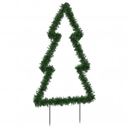 Acquista Decorazione Luminosa Natalizia con Picchetti Albero 80LED 60cm con riferimento GHV-357728 della ditta 