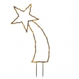 Acquista Luce Decorativa Natale con Picchetti Stella Cadente 115LED 89cm con riferimento GHV-357721 della ditta 
