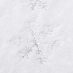 Acquista Gonna per Albero di Natale Raffinata Bianca 90 cm in Similpelle con riferimento GHV-330272 della ditta 