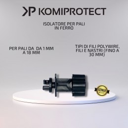 Acquista Isolatore Per Pali In Ferro 50 Pezzi con riferimento K901 della ditta KOMIPROTECT