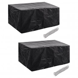 Acquista Coperture Arredi Giardino 2pz Polyrattan 6 Persone 240x140cm con riferimento GHV-279123 della ditta GARDENHOME