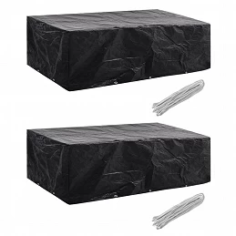 Acquista Coperture Arredi Giardino 2pz Polyrattan 10 Occhielli 300x140cm con riferimento GHV-279124 della ditta GARDENHOME
