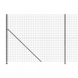 Acquista Recinzione Metallica con Flangia Antracite 1,6x25 m con riferimento GHV-154316 della ditta 