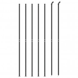 Acquista Recinzione Metallica con Flangia Antracite 1,4x10 m con riferimento GHV-154291 della ditta 