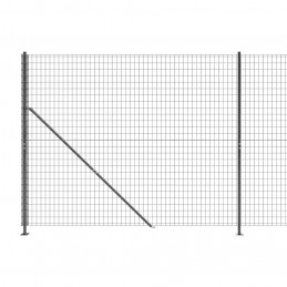 Acquista Recinzione Metallica con Flangia Antracite 1,4x10 m con riferimento GHV-154291 della ditta 