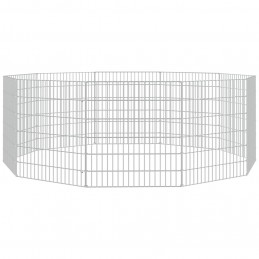 Acquista Conigliera con 10 Pannelli 54x60 cm Ferro Zincato con riferimento GHV-171575 della ditta 