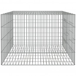 Acquista Conigliera con 2 Pannelli 110x79x54 cm Ferro Zincato con riferimento GHV-171568 della ditta 