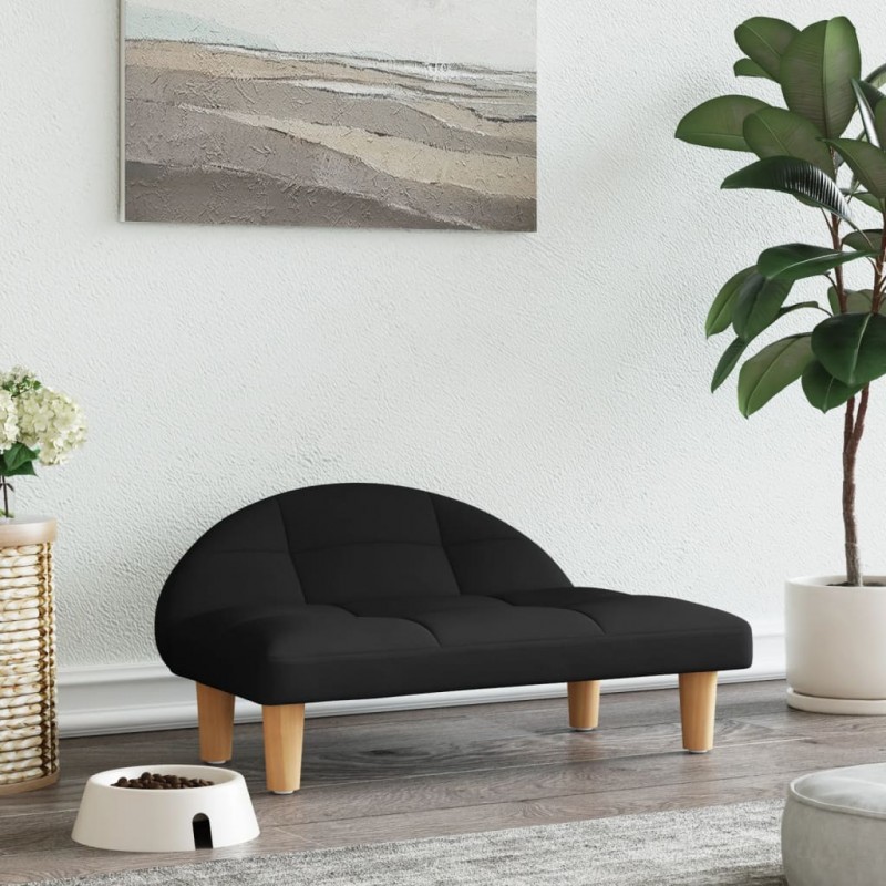 Acquista Lettino per Cani Nero 70x52x30 cm in Tessuto con riferimento GHV-171937 della ditta 