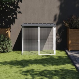 Acquista Gabbia Polli con Tetto Antracite 103x98x90 cm Acciaio Zincato con riferimento GHV-172337 della ditta 