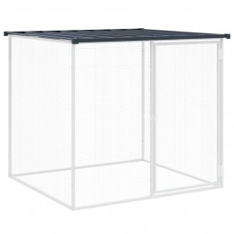 Acquista Gabbia Polli con Tetto Antracite 103x98x90 cm Acciaio Zincato con riferimento GHV-172337 della ditta 