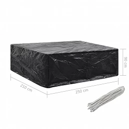 Acquista Coperture Arredi Giardino 2pz 8 Occhielli 250x210x90 cm con riferimento GHV-279132 della ditta GARDENHOME