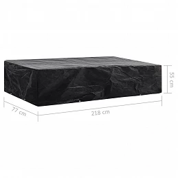 Acquista Coperture per Lettini Prendisole 2pz 8 Occhielli 218x77x55 cm con riferimento GHV-279133 della ditta GARDENHOME