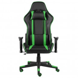Acquista Sedia da Gaming Girevole Verde in PVC con riferimento GHV-20480 della ditta 