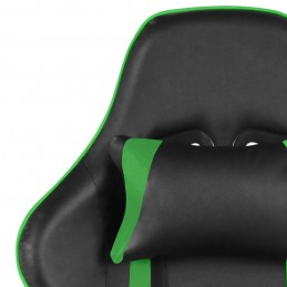 Acquista Sedia da Gaming Girevole Verde in PVC con riferimento GHV-20480 della ditta 