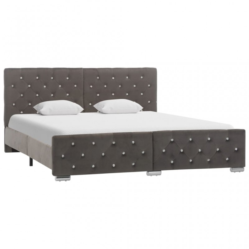 Acquista Giroletto Grigio in Velluto 160x200 cm con riferimento GHV-286833 della ditta 
