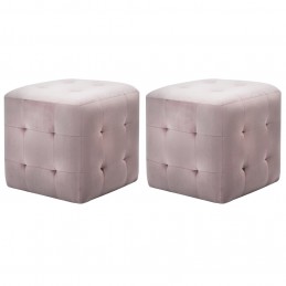 Comodini 2 pz Rosa 30x30x30...