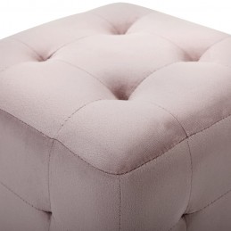 Acquista Comodini 2 pz Rosa 30x30x30 cm in Tessuto Vellutato con riferimento GHV-249020 della ditta 