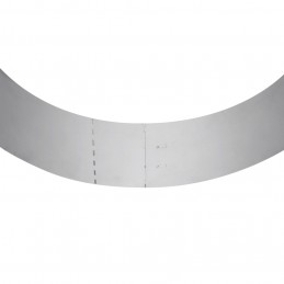 Acquista Set 10 pz Bordo prato flessibile in acciaio galvanizzato 100 x 14 cm con riferimento GHV-271782 della ditta 